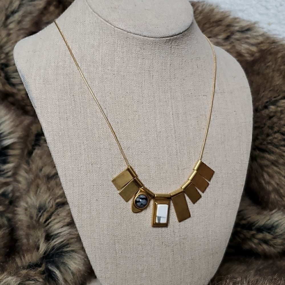 Madewell | Metal and Stone Necklace